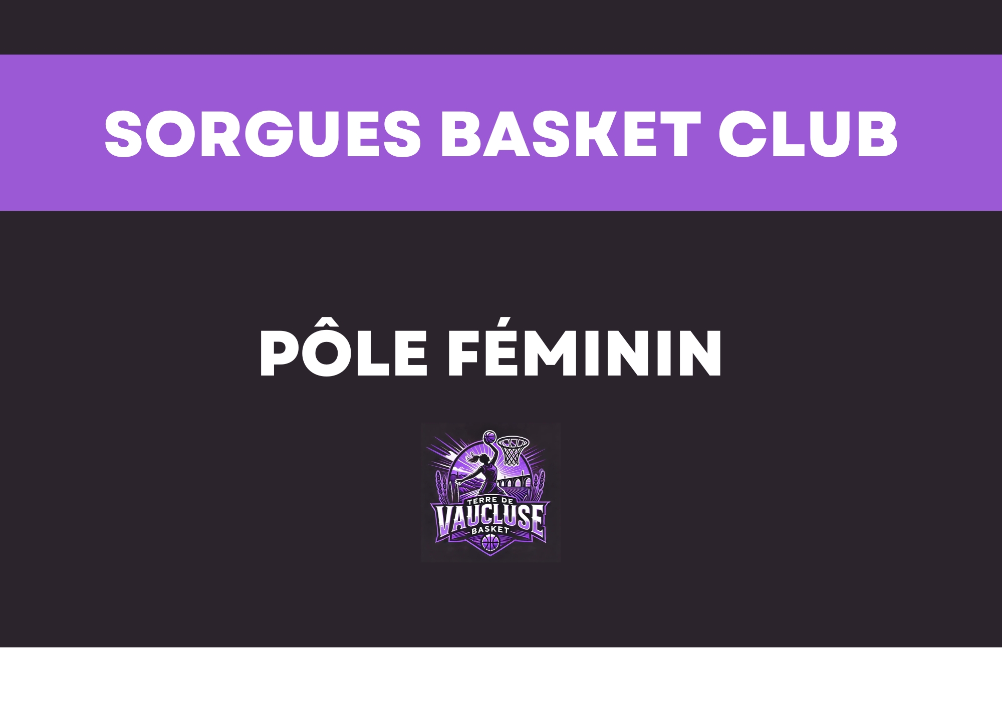 Section Pôle Féminin